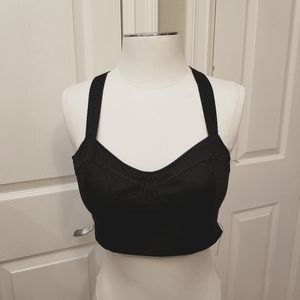 Guess cotton black bustier